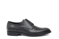 Clearance Stringata in Pelle con Fondo in Gomma / Uomo Derby