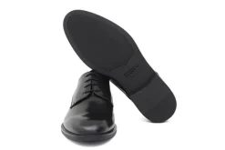 Clearance Stringata in Pelle con Fondo in Gomma / Uomo Derby