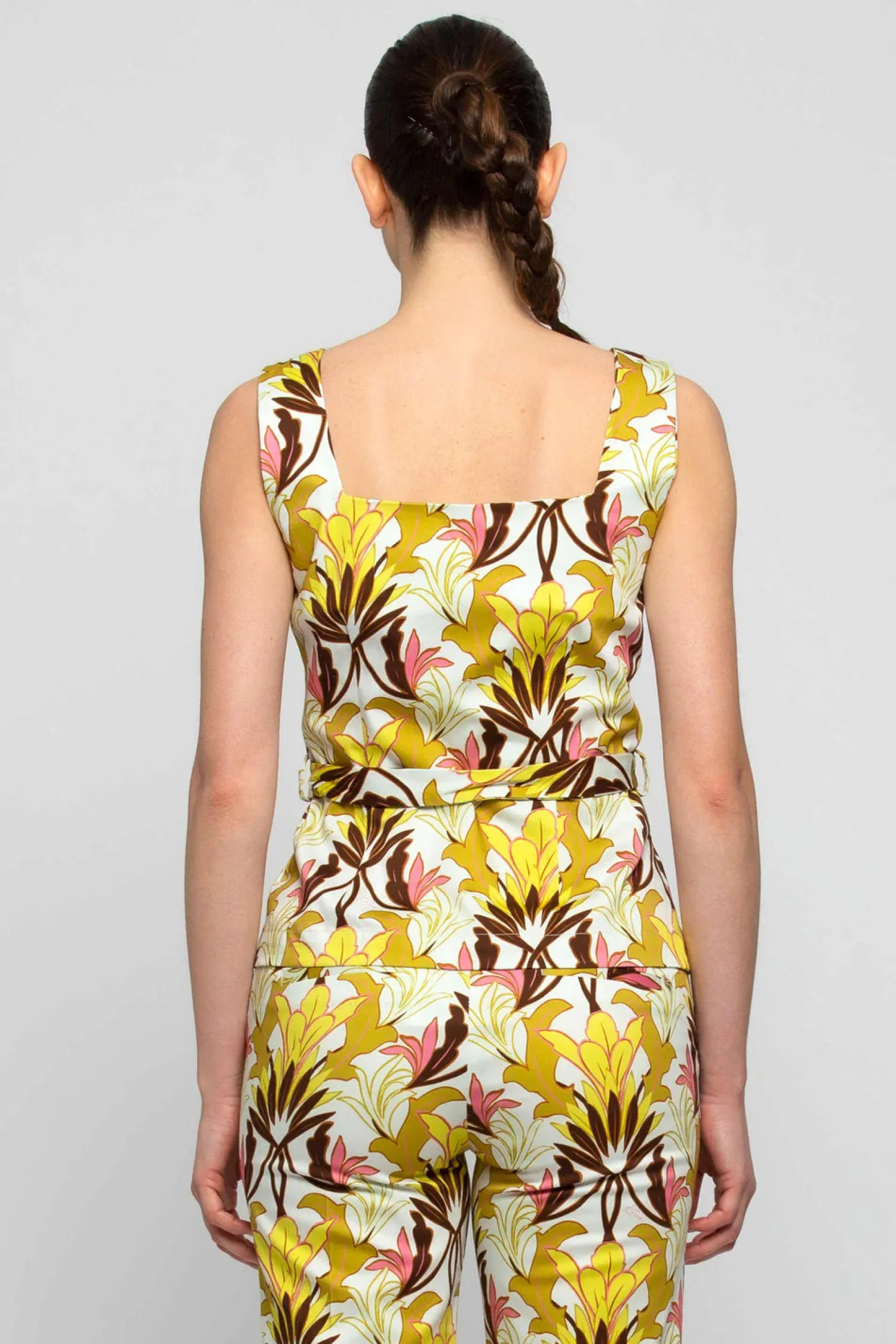 Online Top con Fantasia in Cotone / Donna Top