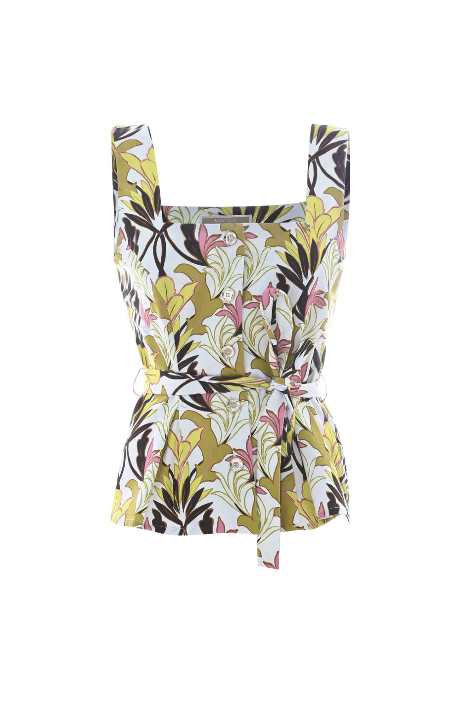 Online Top con Fantasia in Cotone / Donna Top