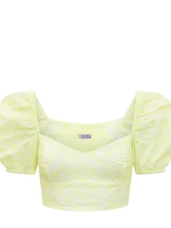 Hot Top con Maniche a Palloncino / Donna T-shirt