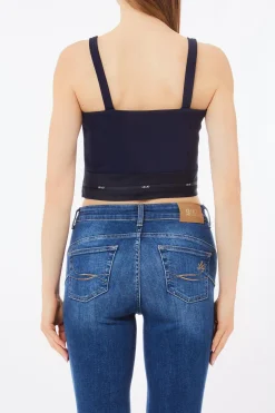 New Top con Nastro Logato / Donna Top