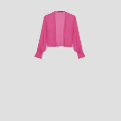 New Top Coprispalle in Georgette / Donna Top