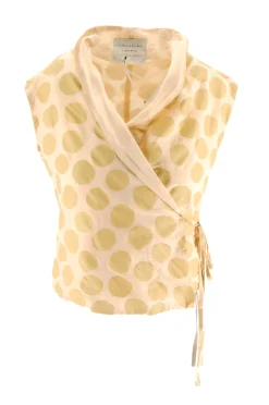 Hot Top Gilet con Fantasia / Donna Top