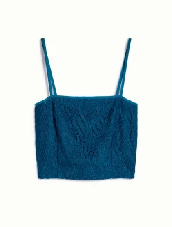 Sale Top in Cotone Macramè / Donna Top
