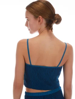 Sale Top in Cotone Macramè / Donna Top