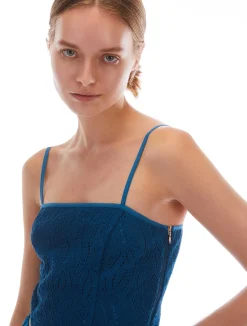 Sale Top in Cotone Macramè / Donna Top