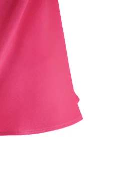 Clearance Top in Enver Satin / Fucsia Donna Top