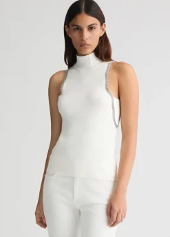 Outlet Top in Maglia con Strass / Donna Top