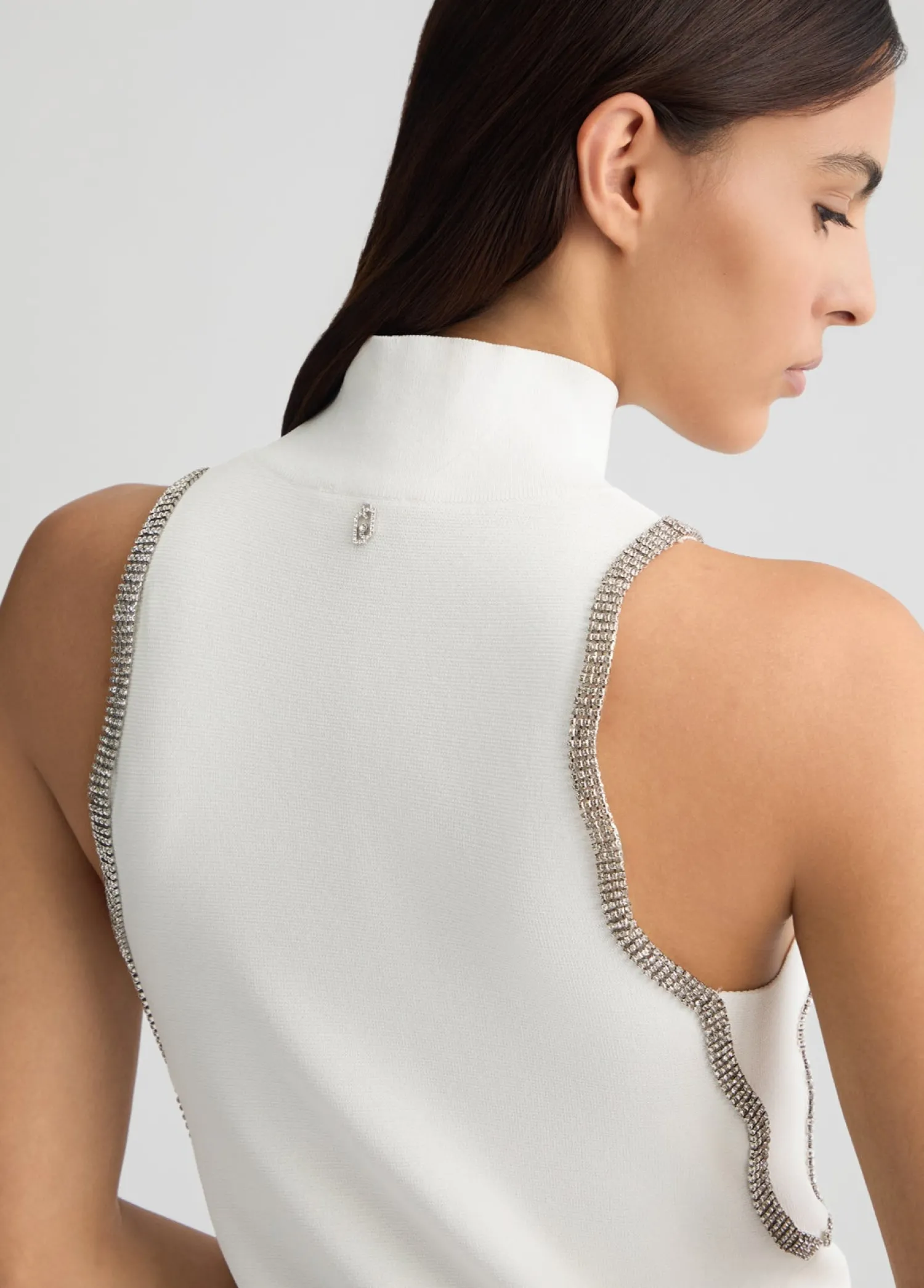 Outlet Top in Maglia con Strass / Donna Top