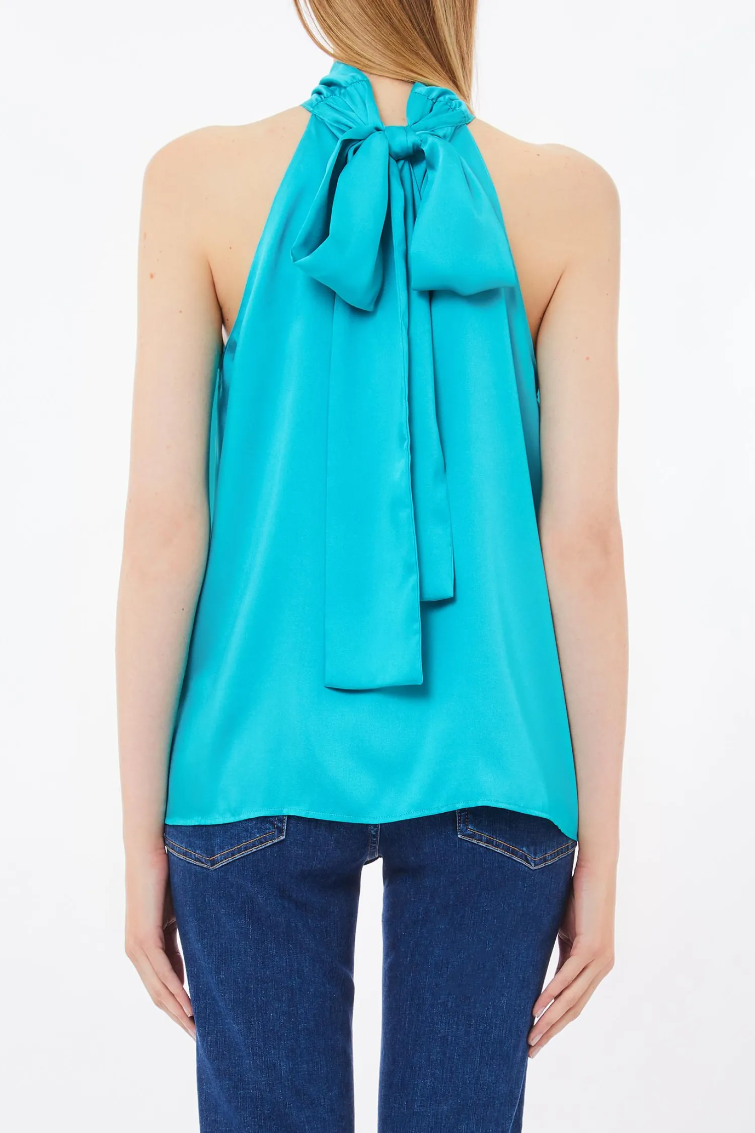 Outlet Top in Raso / Donna Top