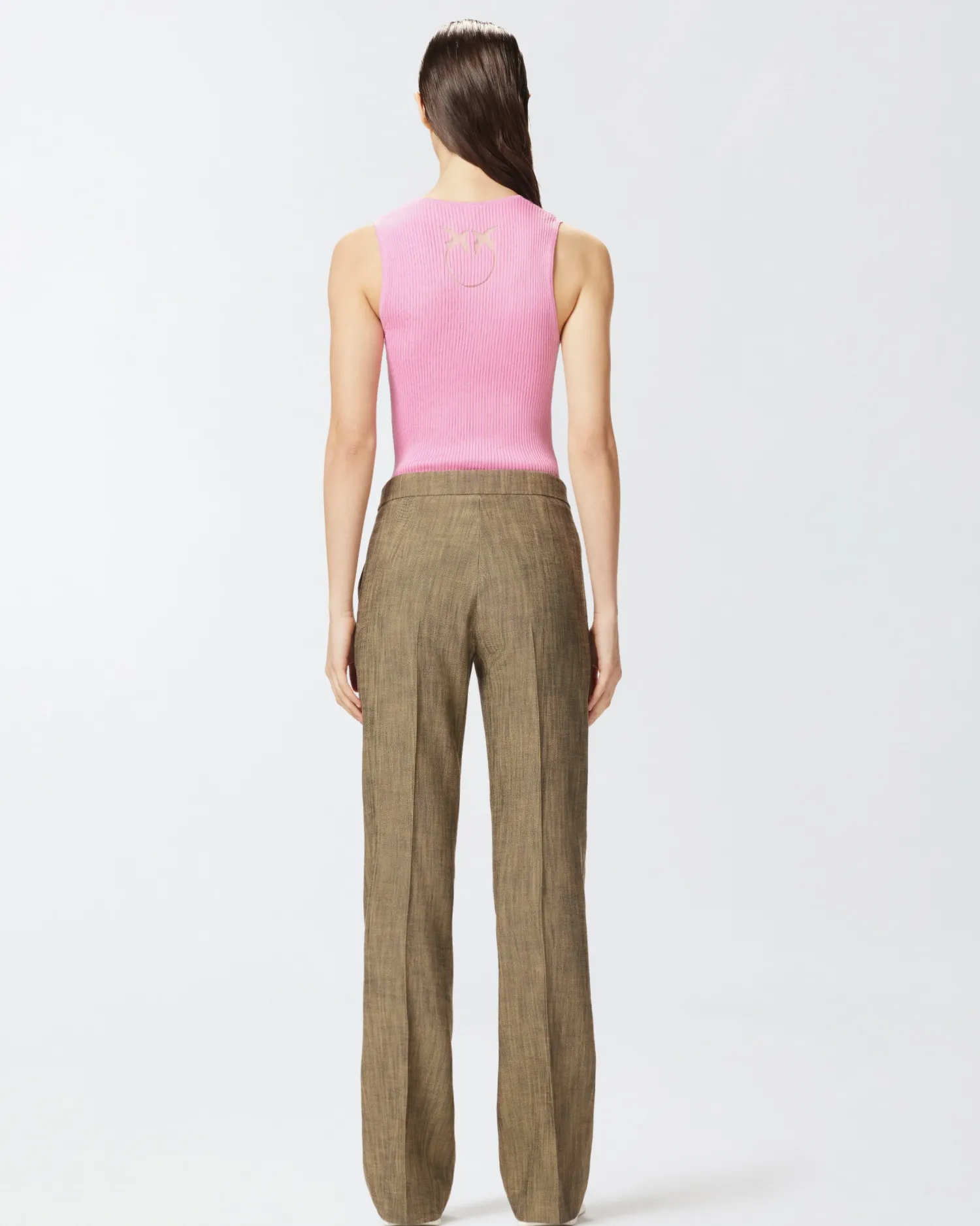 Outlet Top Smanicato a Costine / Donna Top