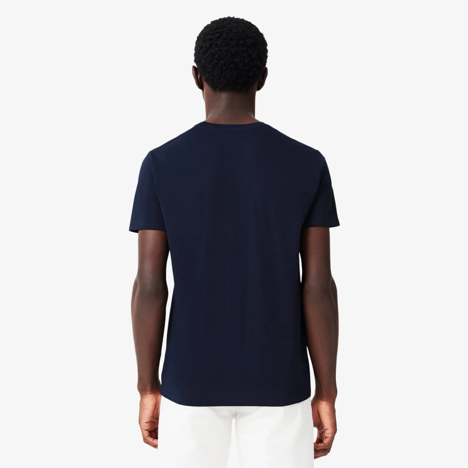Outlet T-Shirt a Girocollo in Jersey di Cotone Pima / Uomo T-shirt