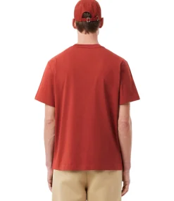 Outlet T-Shirt a Girocollo in Jersey di Cotone Pima / Uomo T-shirt