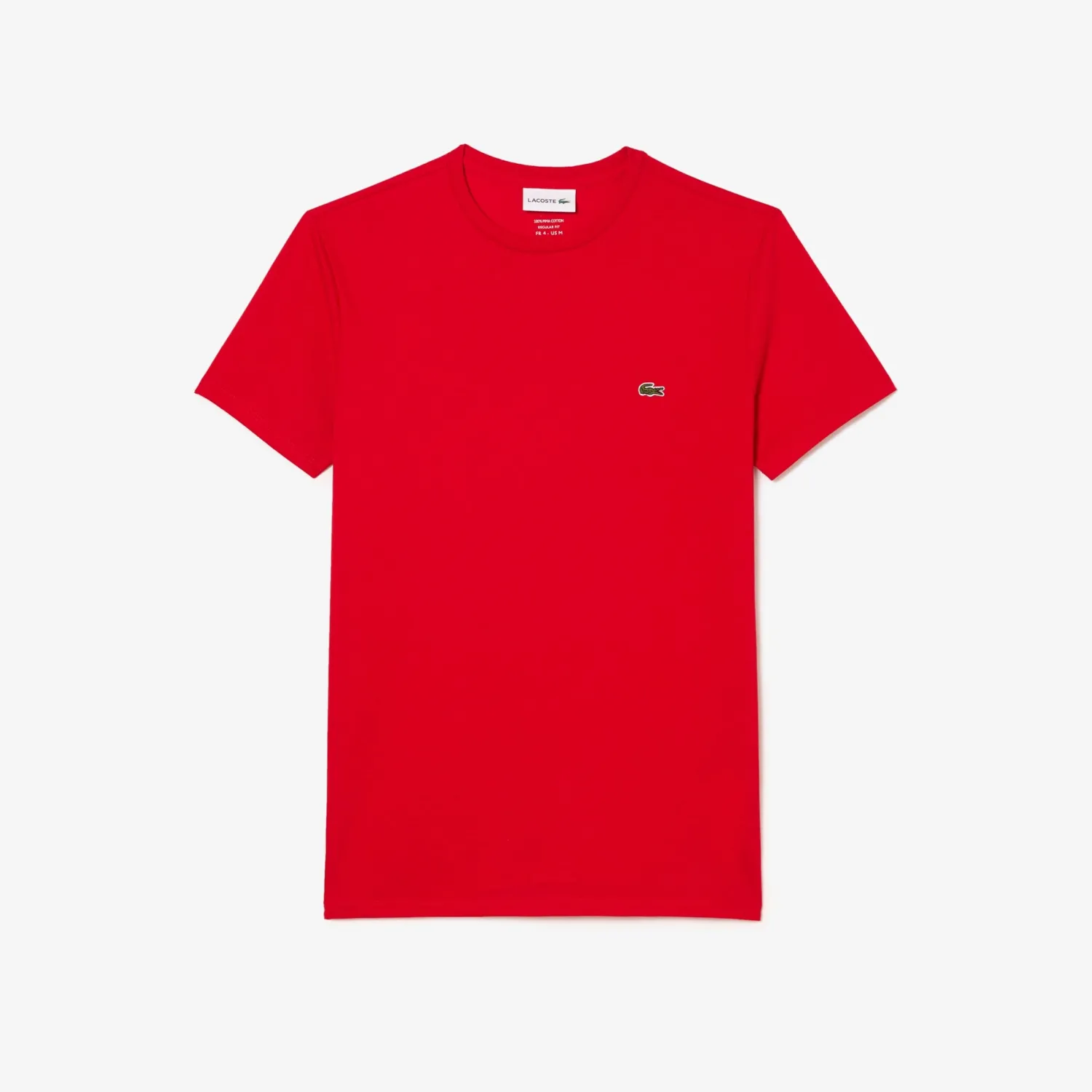 Hot T-Shirt a Girocollo in Jersey di Cotone Pima / Uomo T-shirt