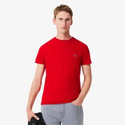 Hot T-Shirt a Girocollo in Jersey di Cotone Pima / Uomo T-shirt
