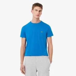 Clearance T-Shirt a Girocollo in Jersey di Cotone Pima / Uomo T-shirt