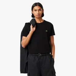 Discount T-Shirt a Girocollo in Jersey di Cotone Pima / Uomo T-shirt