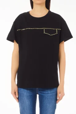 Clearance T-Shirt con Applicazione / Donna T-shirt