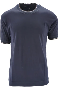 Sale T-Shirt con Bordi a Contrasto / Uomo T-shirt
