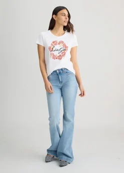 Online T-Shirt con Fantasia / Donna T-shirt