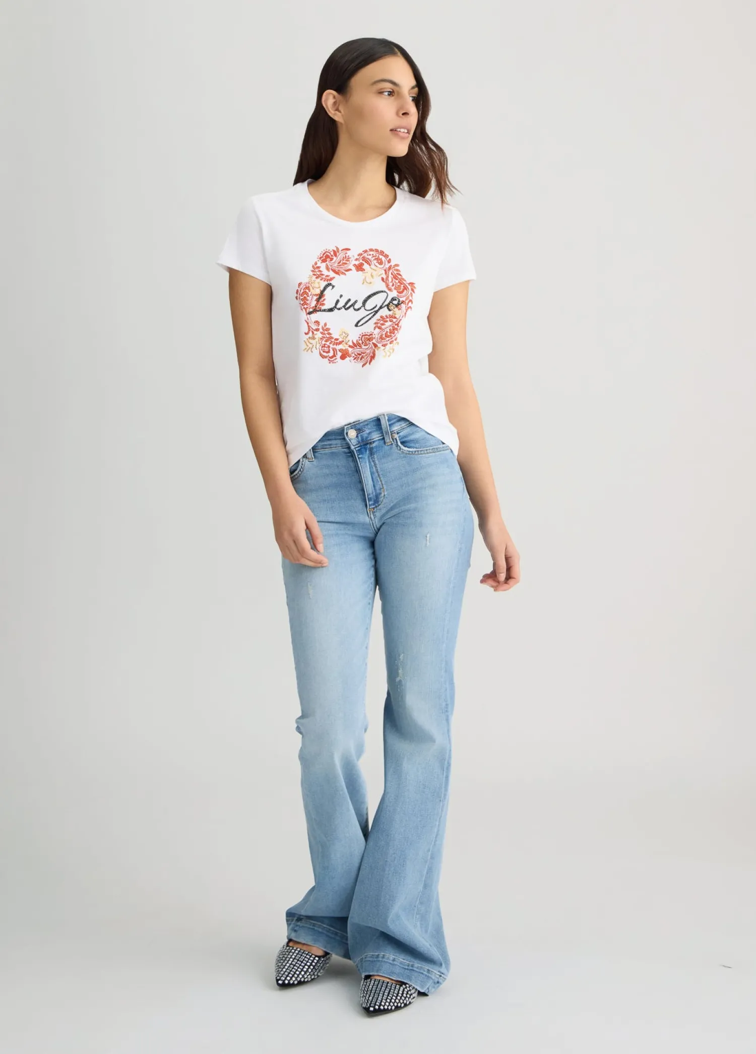 Online T-Shirt con Fantasia / Donna T-shirt