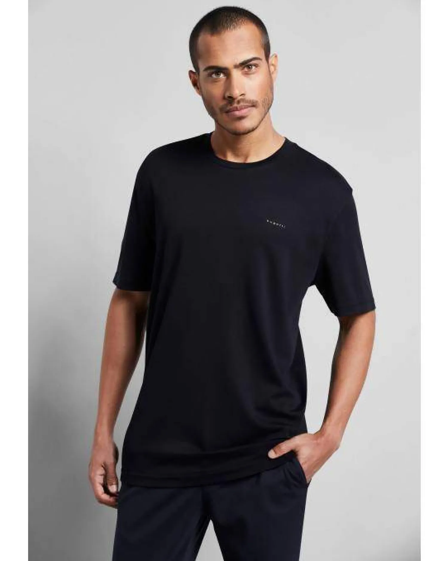 New T-Shirt con Logo / Nero Uomo T-shirt