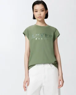 Online T-Shirt con Logo Frontale / Donna T-shirt