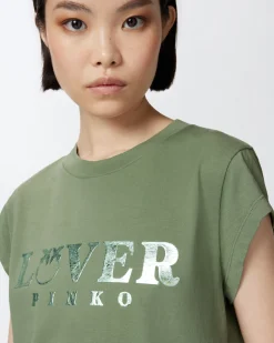 Online T-Shirt con Logo Frontale / Donna T-shirt