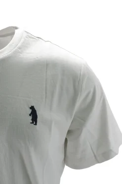 T-Shirt con Logo Ricamato / Uomo T-shirt