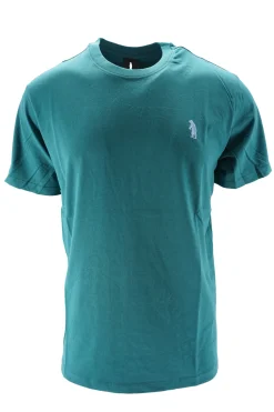 Discount T-Shirt con Logo Ricamato / Uomo T-shirt