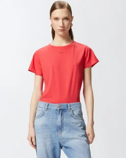 Discount T-Shirt con Mini Logo / Donna T-shirt