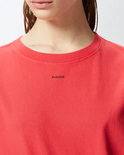 Discount T-Shirt con Mini Logo / Donna T-shirt