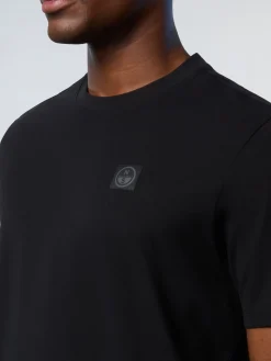New T-Shirt con Patch sul Petto / Uomo T-shirt