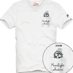 New T-Shirt con Ricamo e Taschino / Uomo T-shirt