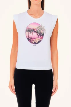 Outlet T-Shirt con Stampa Frontale / Donna T-shirt