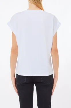 Outlet T-Shirt con Tasche a Contrasto / Donna T-shirt