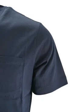 Online T-Shirt con Taschino in Jersey di Cotone / Uomo T-shirt