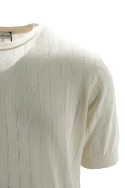 Hot T-Shirt con Tramatura Traforata / Uomo T-shirt