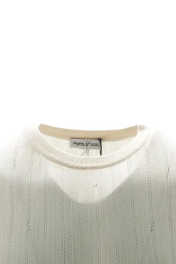 Hot T-Shirt con Tramatura Traforata / Uomo T-shirt