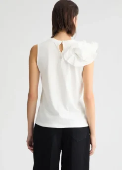 Sale T-Shirt con Volant / Donna T-shirt