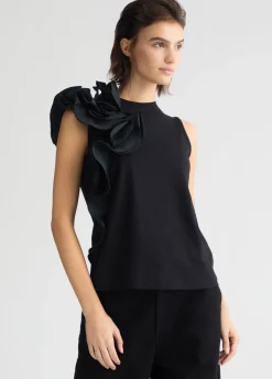 Hot T-Shirt con Volant / Donna T-shirt