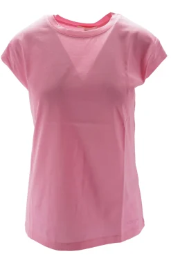 Clearance T-Shirt Girocollo in Filo di Scozia / Donna T-shirt