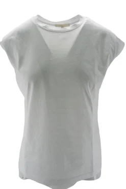 T-Shirt Girocollo in Filo di Scozia / Donna T-shirt