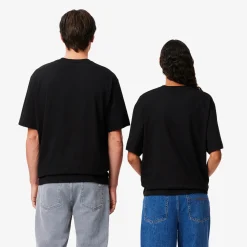 Online T-Shirt in Cotone con Logo Grande / Uomo T-shirt