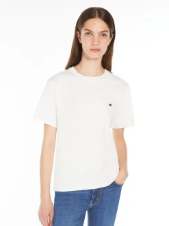 Online T-Shirt in Cotone con Logo / Donna T-shirt