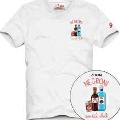 Online T-Shirt in Cotone con Ricamo / Uomo T-shirt