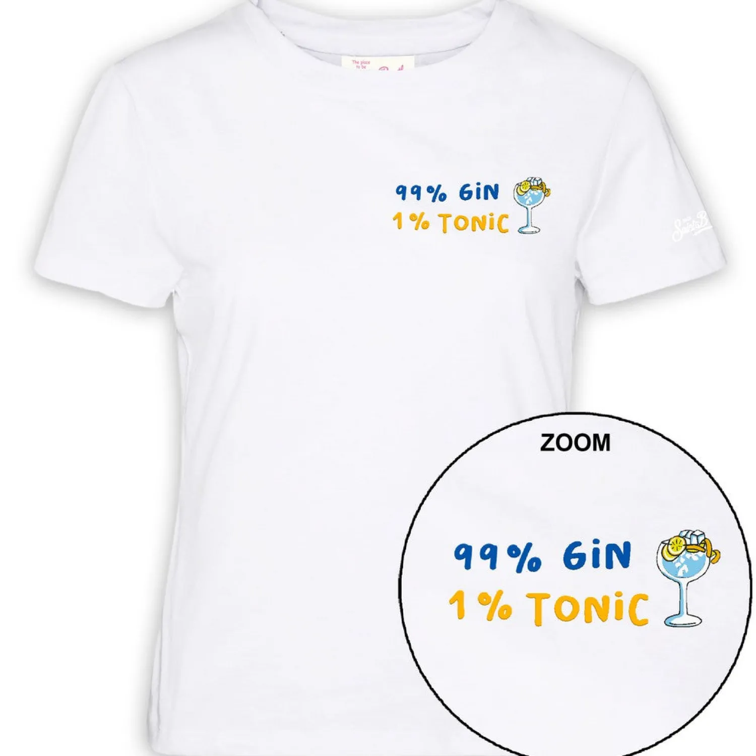 Best T-Shirt in Cotone con Ricamo / Donna T-shirt
