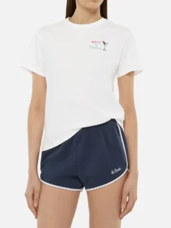 Outlet T-Shirt in Cotone con Ricamo / Donna T-shirt