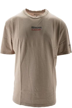 New T-Shirt in Cotone Fiammato / Uomo T-shirt